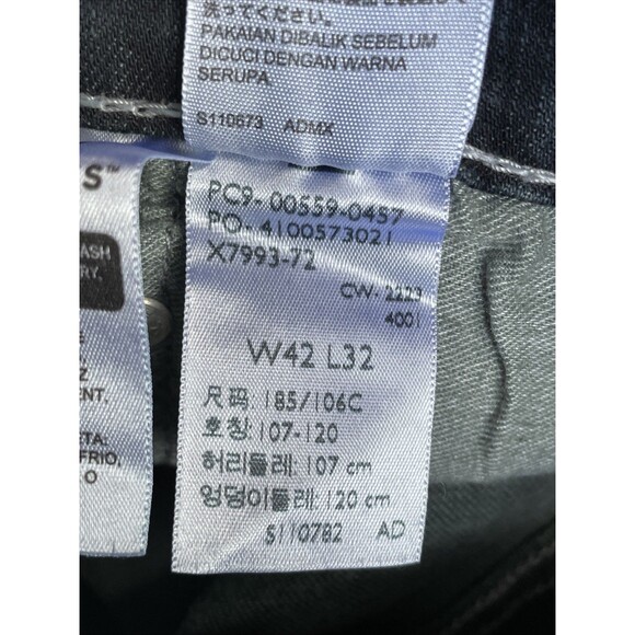 Levi’s 559 Relaxed Straight Men’s Stretch Denim Jeans Size 42x32 - Picture 15 of 15